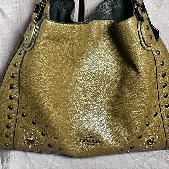 Coach Handbags - Coach Edie Western River Hobo Bag